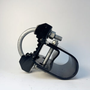 Bulldog Industrial Hinges - Pressed Steel - Black