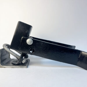 Strong Arm Latch - Pressed Steel - Black